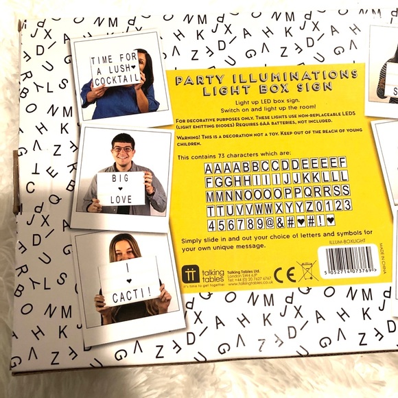 Decorative LED Lightbox Sign 🌟 - Picture 7 of 8